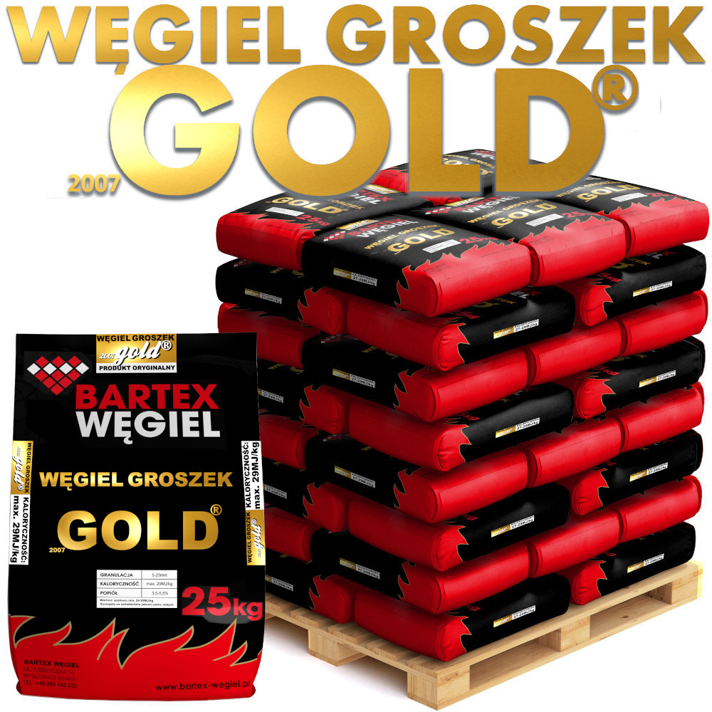 Worek ekogroszku Bartex Gold - Skład opału Zgorzelec