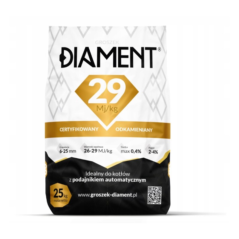Worek ekogroszku Sobianek DIAMENT - Skład opału Zgorzelec