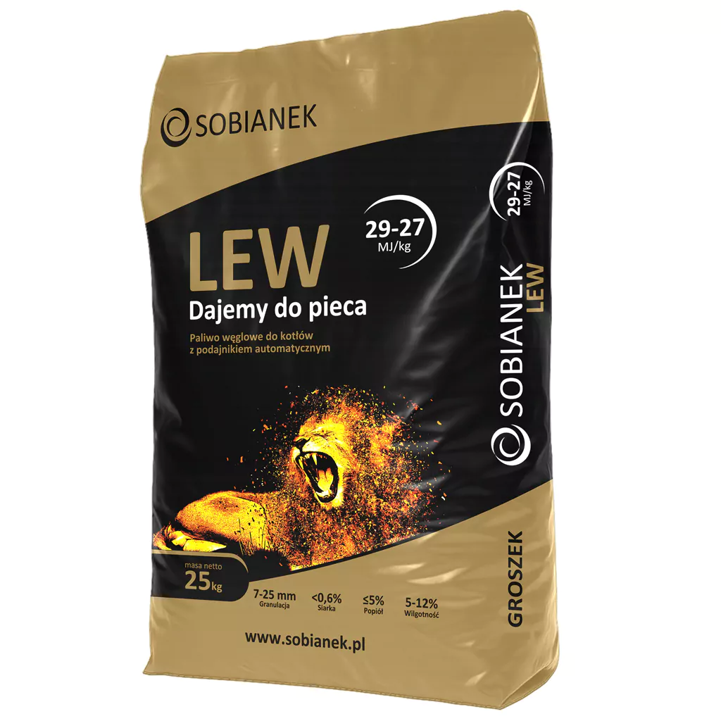 Worek ekogroszku Sobianek LEW - Skład opału Zgorzelec